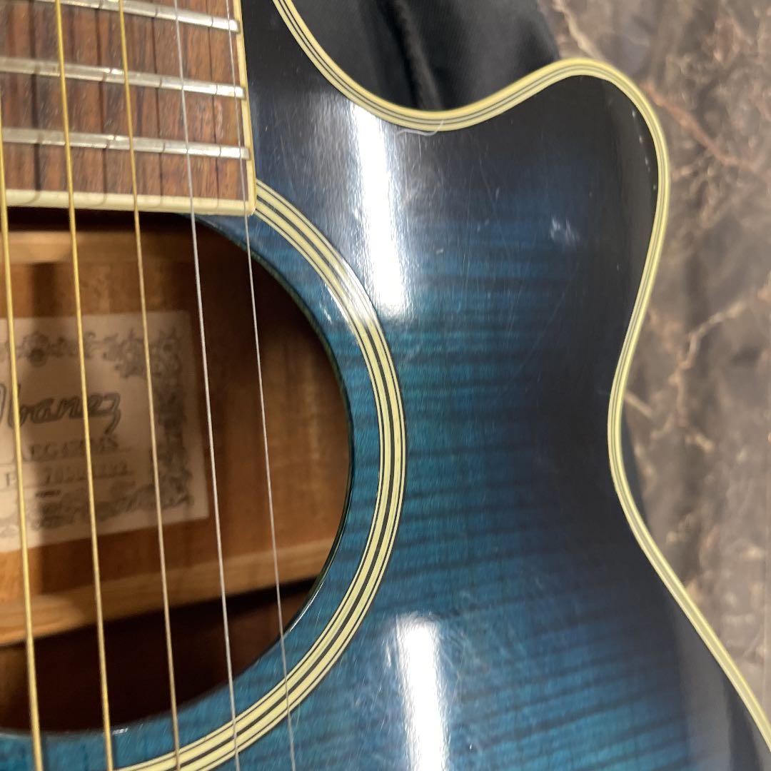 Ibanez アイバニーズ エレアコギター AEG-450MS E ケース付き