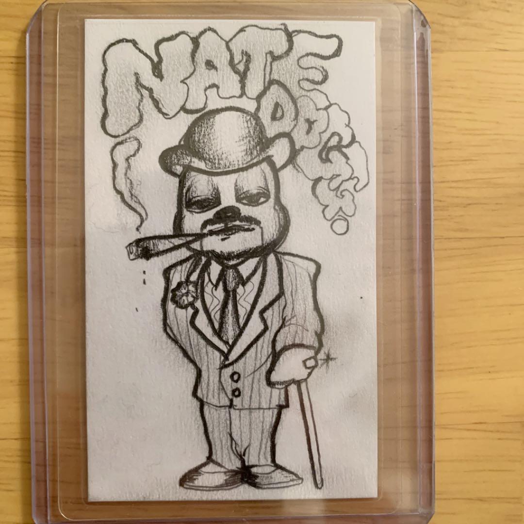 NATE DOGG スケッチカード　001シリ！手描き