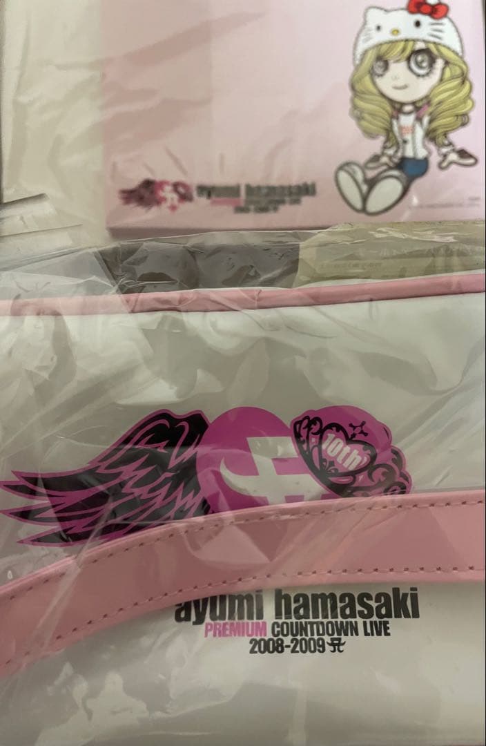 浜崎あゆみ　カウントダウンライブ　2008-2009、スポーツタオル、ポーチ