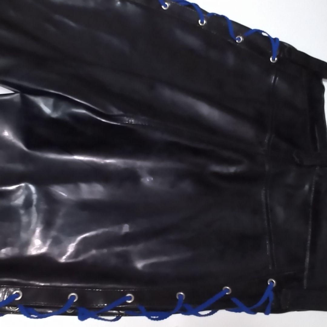 JAP工房 聖飢魔II ルーク参謀 エナメルレースアップパンツ サイズ28インチ