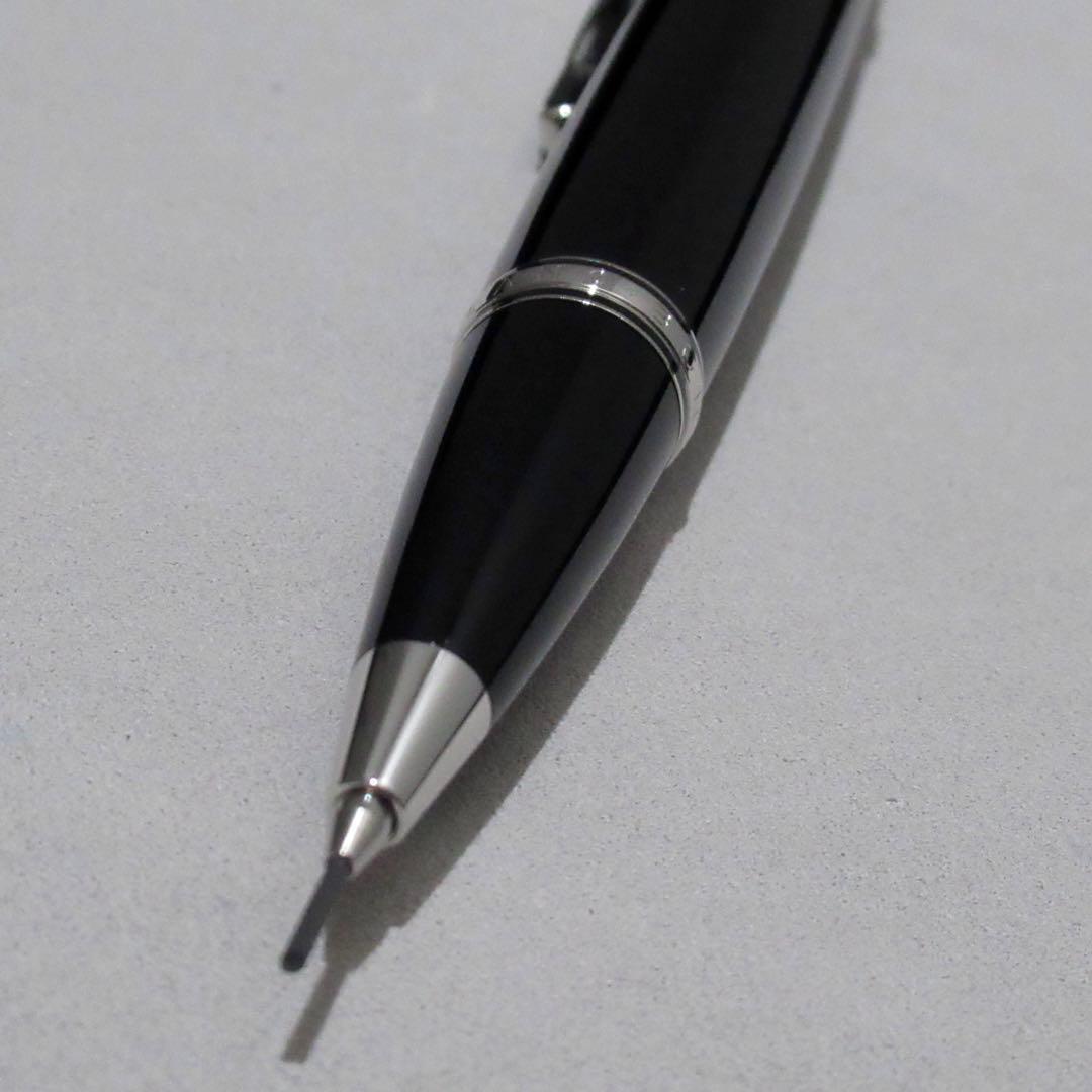モンブラン シャープペンシル ボエム プラチナ色 ノワール 0.9mm