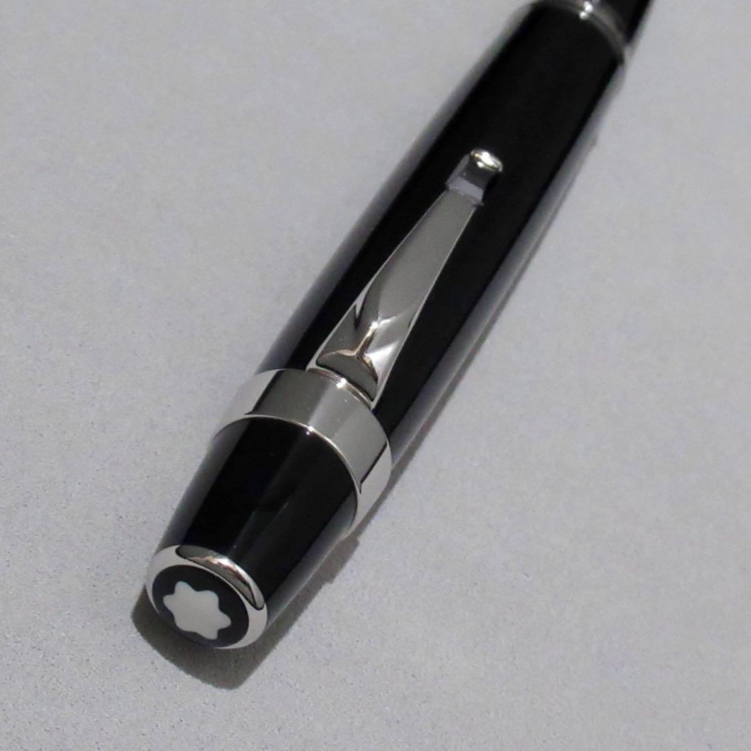 モンブラン シャープペンシル ボエム プラチナ色 ノワール 0.9mm