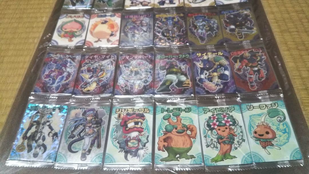 【ザイガス】神羅万象チョコ 二章コンプ＋一章１弾チョコスナック版セット