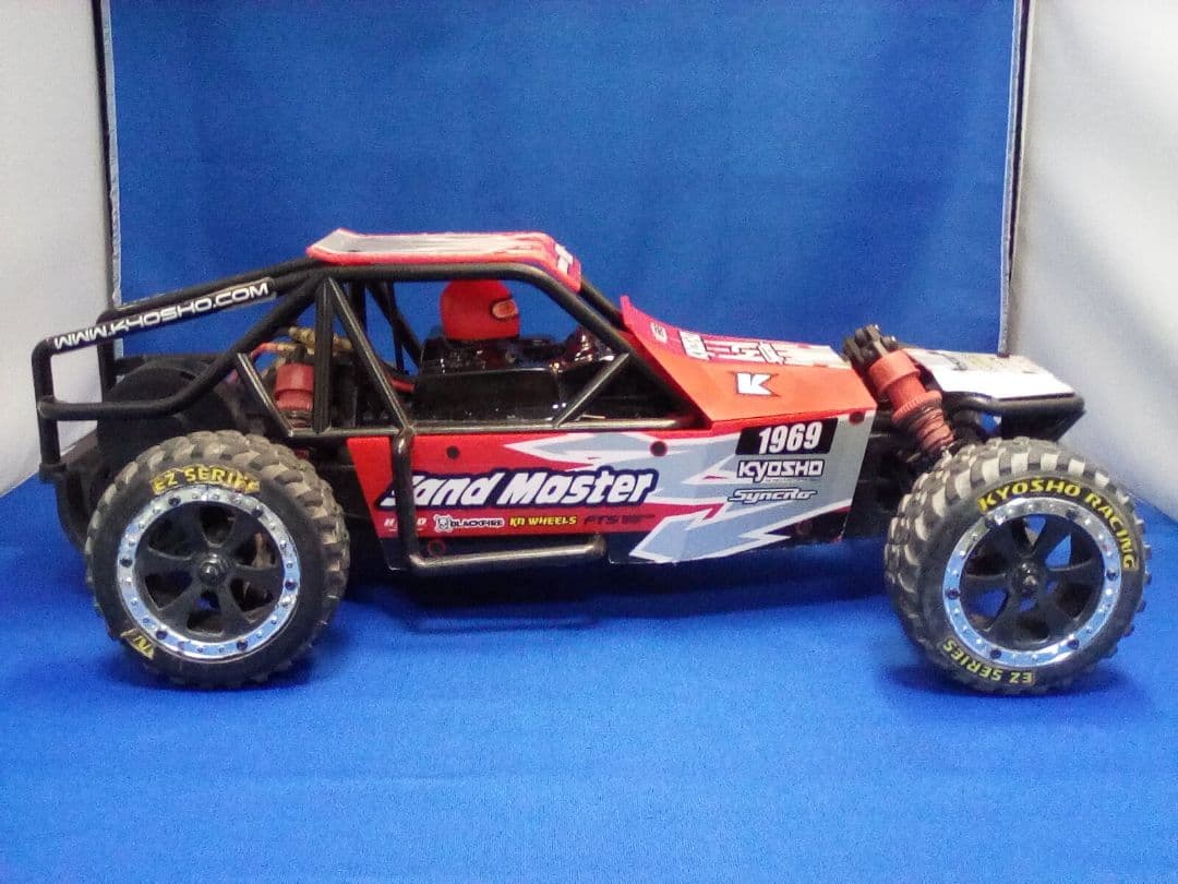 ◉ 京商 サンドマスター T1レッド( 中古 ) メカ プロポ付