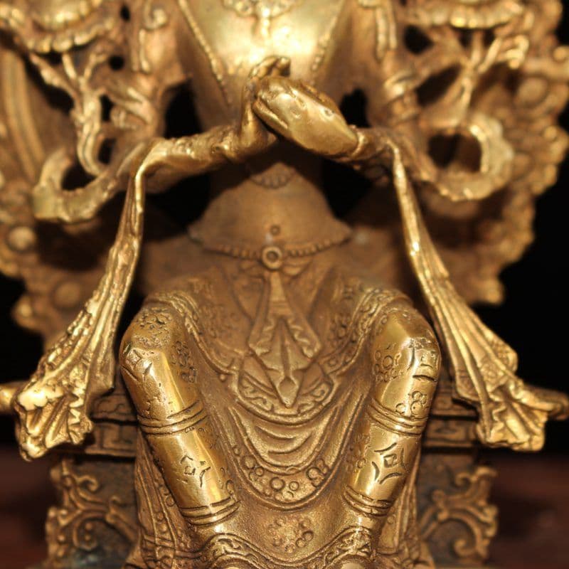 未来仏 蔵式弥勒仏 置物