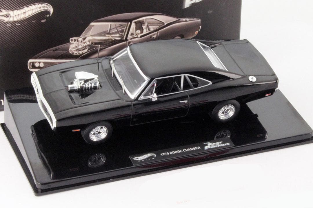 ホットウィール エリート 1/43 ワイスピ '70 チャージャー BLY27