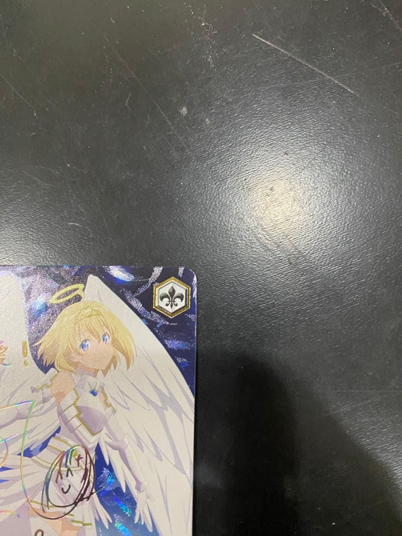 ヴァイス シュヴァルツ 身捧ぐ慈愛メイプル SEC サイン 箔押し WS