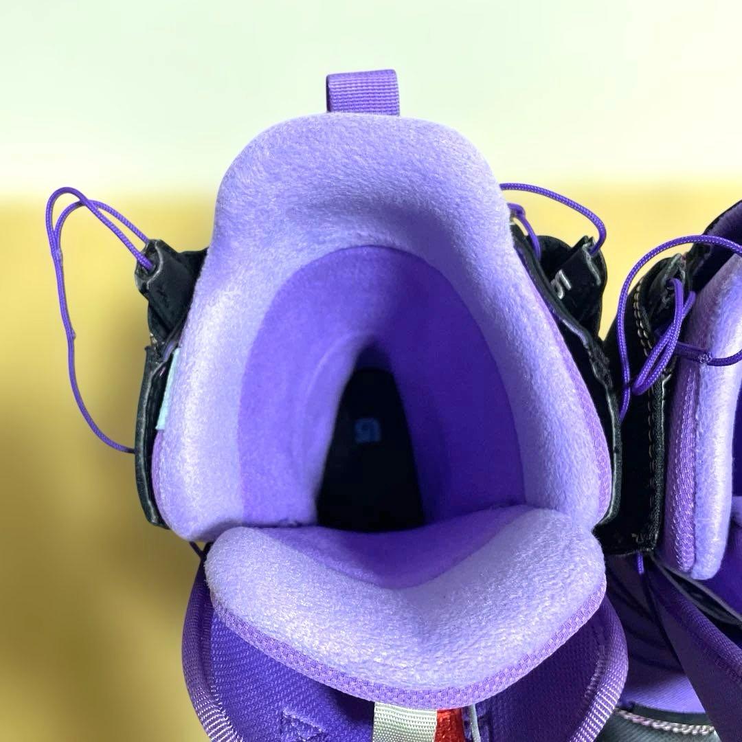 Burton スノーボードブーツ レディース　パープル/ブラック