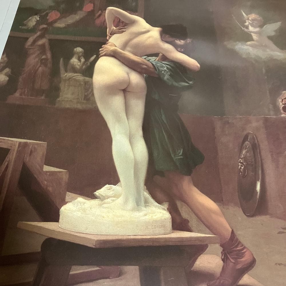 メトロポリタン美術館 『ポスター ピグマリオンとガラテア ジェローム 』