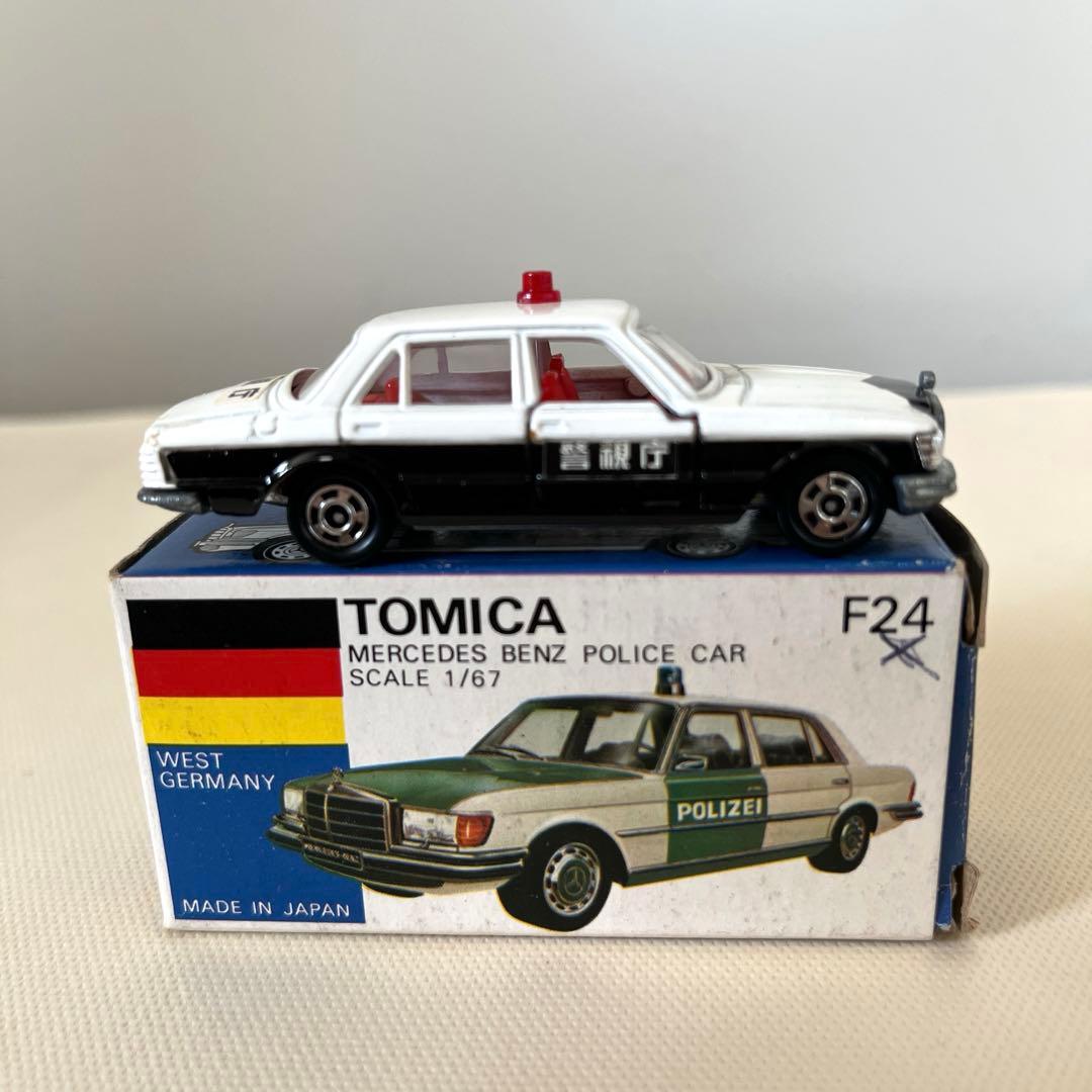 トミカ　外国車シリーズ F24 メルセデス ベンツ 450 SEL ポリスカー