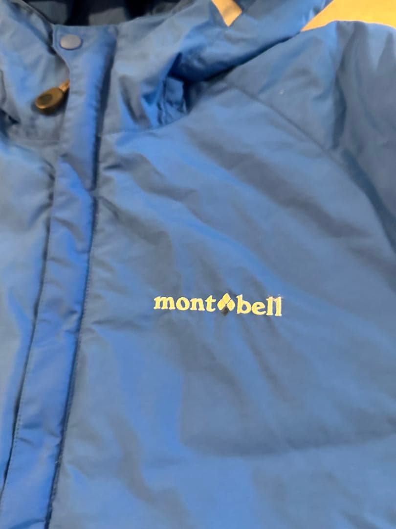 montbell 子ども用スキーウェアセット