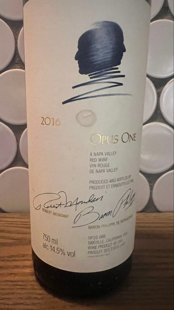 Opus One オーパスワン 2016 750mlフルボディ