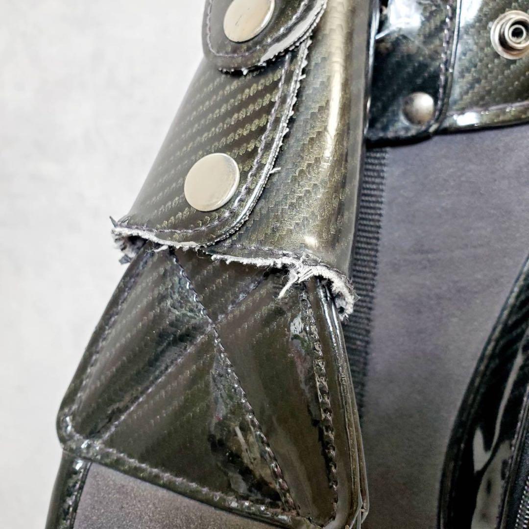 【フード未使用】デザインチューニング スタンド式 キャディバッグ ゴルフバッグ