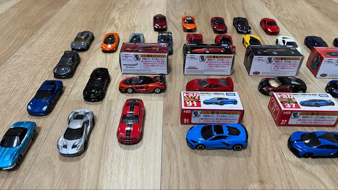 中古 トミカ52台セット(トミカプレミアム8台 東京オートサロン購入ウルス含む)