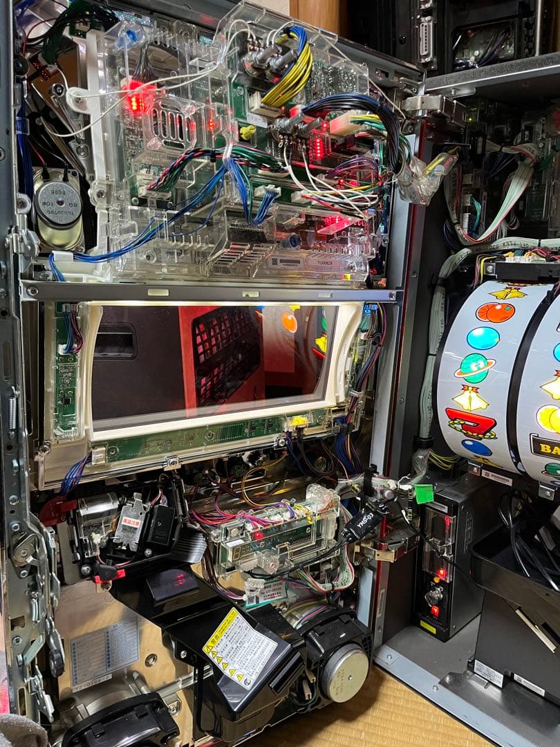 パチスロ実機　スーパープラネットSP3 不要機付き