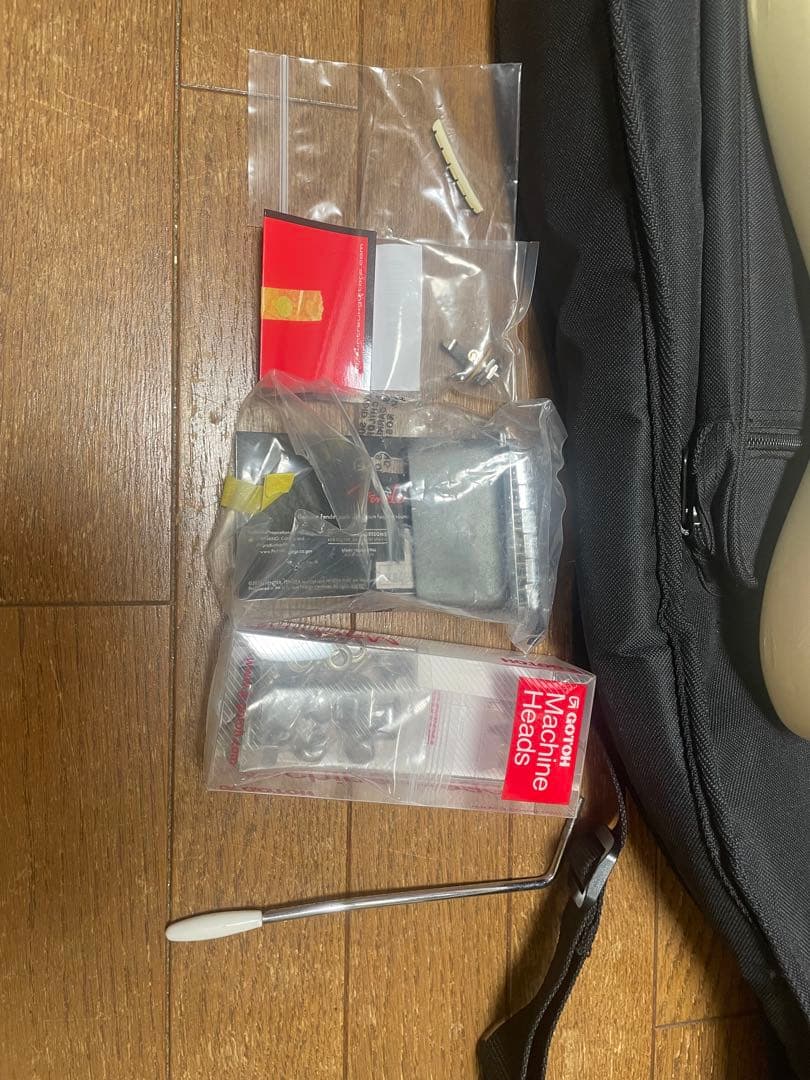 Fender mexicoストラトキャスター GOTOHペグ