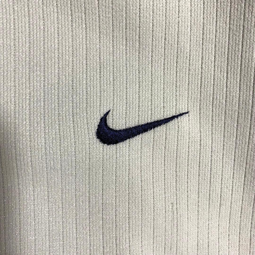 新品　ナイキ　スウェット　刺繍ロゴ　ゴルフ　アイボリー　XL