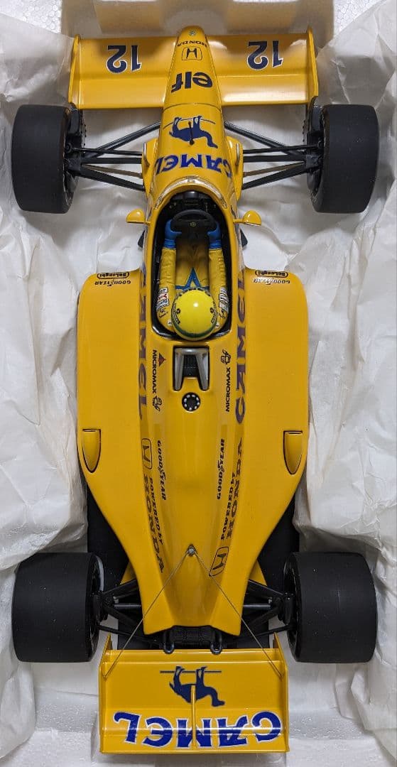ミニチャンプス Lotus Honda 99T Ayrton Senna