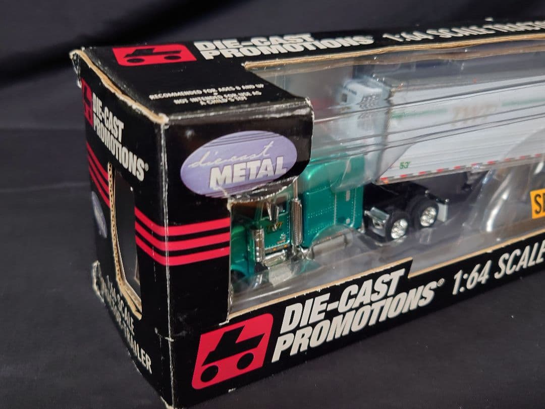 DCP 1/64 Peterbilt379 トレーラーミニカー トラック野郎
