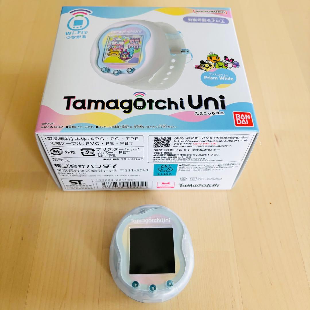 Tamagotchi Uni たまごっちユニ プリズムホワイト
