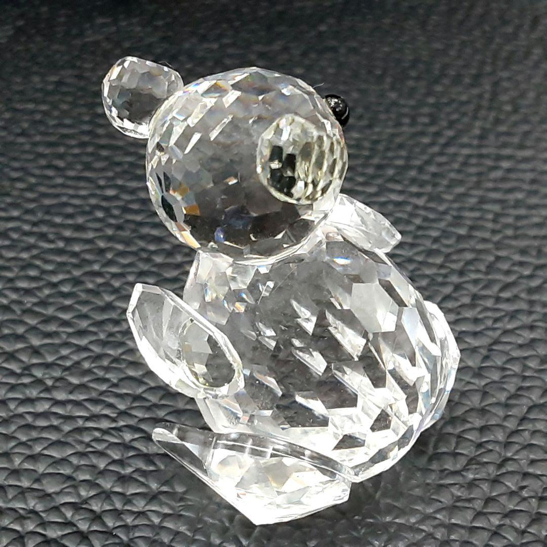 P387 スワロフスキー クリスタル コアラ 親子 2頭セット　お