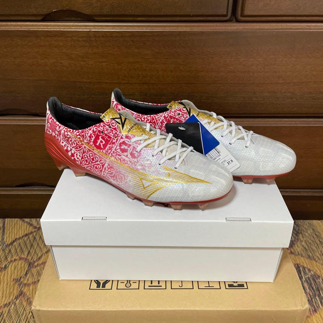 ミズノ サッカースパイク　MIZUNOαセルヒオ・ラモス 27cm新品未使用品