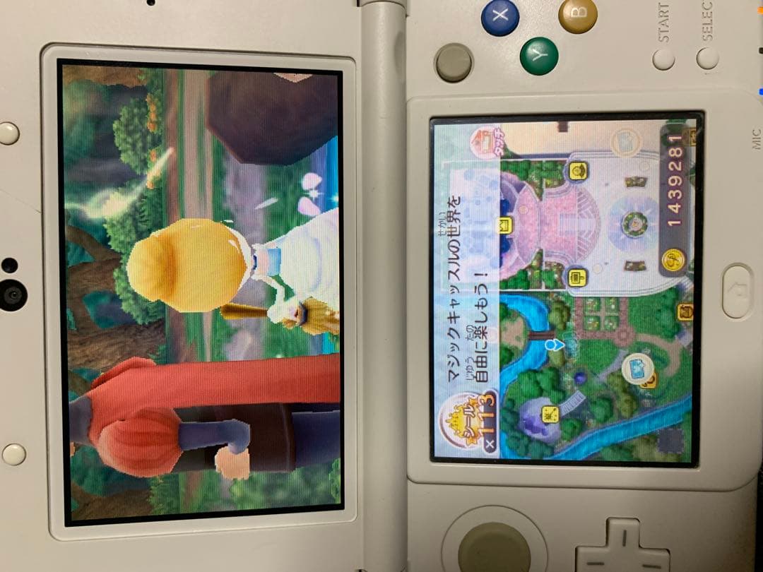 Newニンテンドー3DS本体 ディズニーマジックキャッスル2 同梱パック　セット