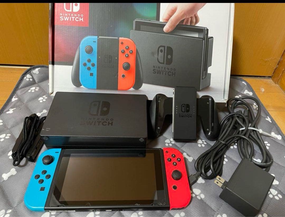 Nintendo Switch 本体　マリオパーティ&ケースおまけ付き