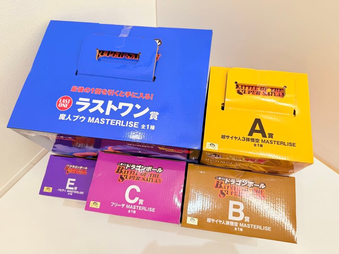 ドラゴンボール　一番くじ　A B C E ラストワン賞　【おまけ付き】