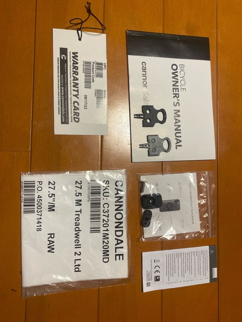 【手渡し限定】 キャノンデールTREADWELL 2 LTD色RAW Mサイズ