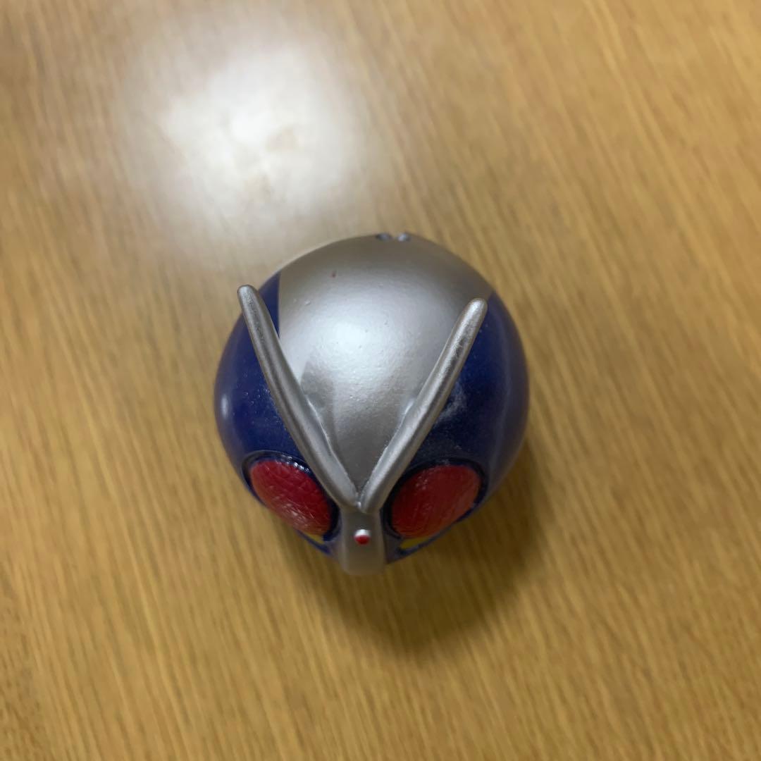 当時物！　仮面ライダー1号　面取りソフビ