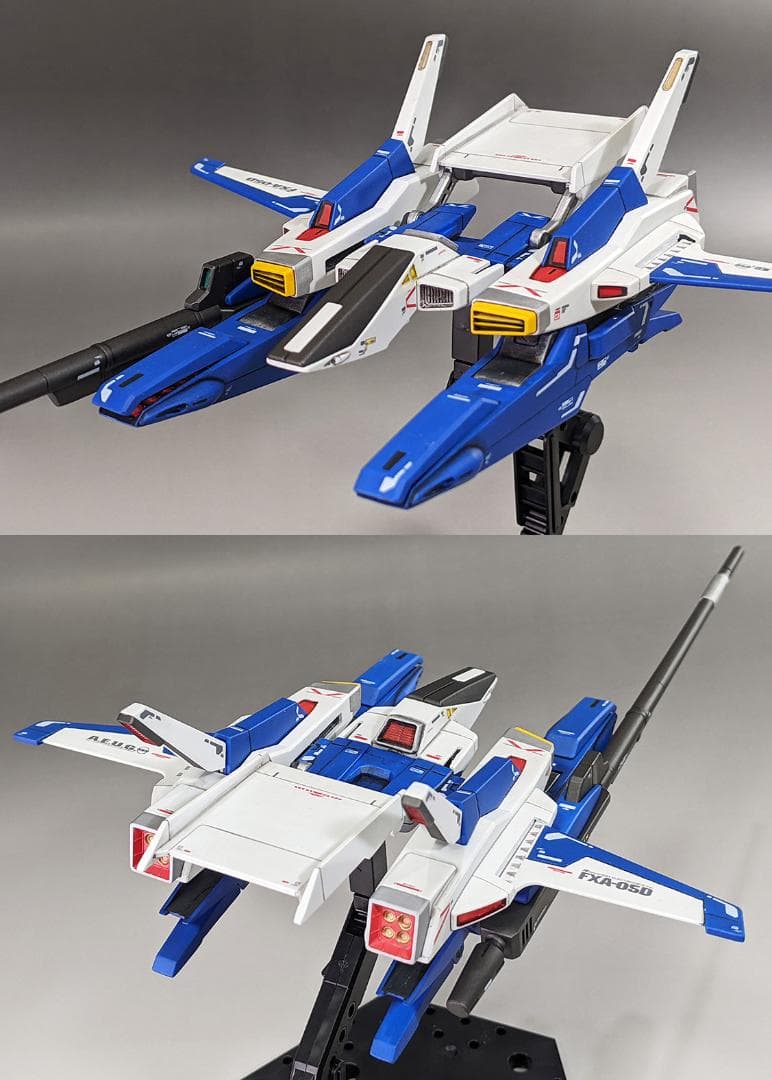 プラモデル　HG スーパーガンダム（機動戦士Zガンダム）組立塗装済