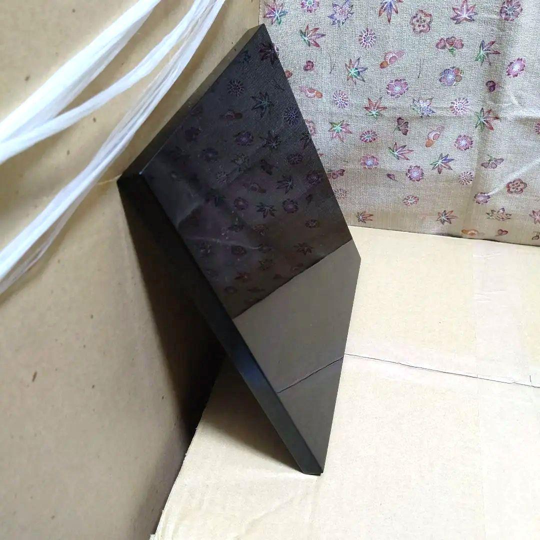 茶道具、唐銅面取風炉、秋元宗幹作、尺○、前瓦、底瓦、敷板、電熱器付き、ちか16番