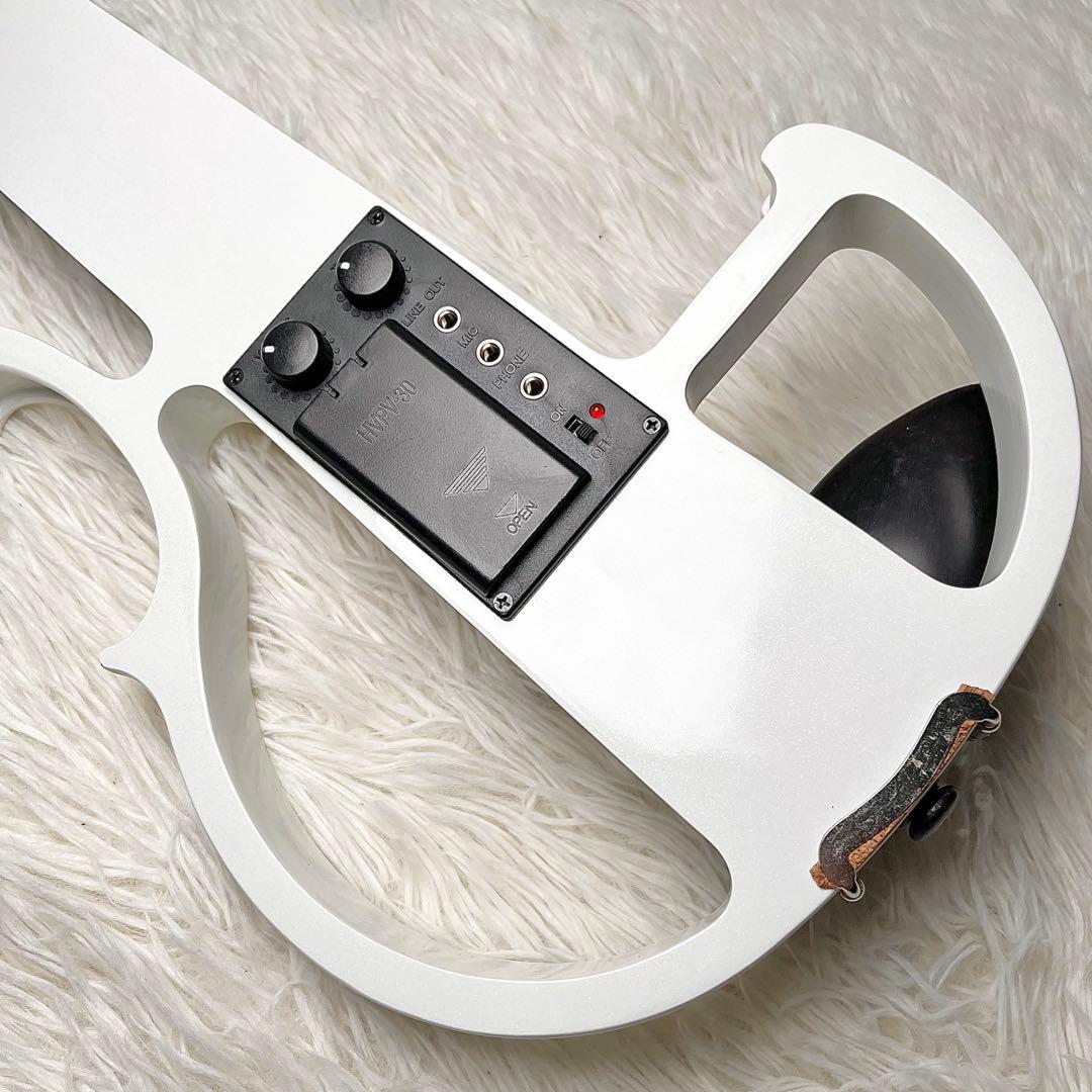 【美品】ENNBOM サイレントバイオリン HVPV-30 ホワイト 人気色