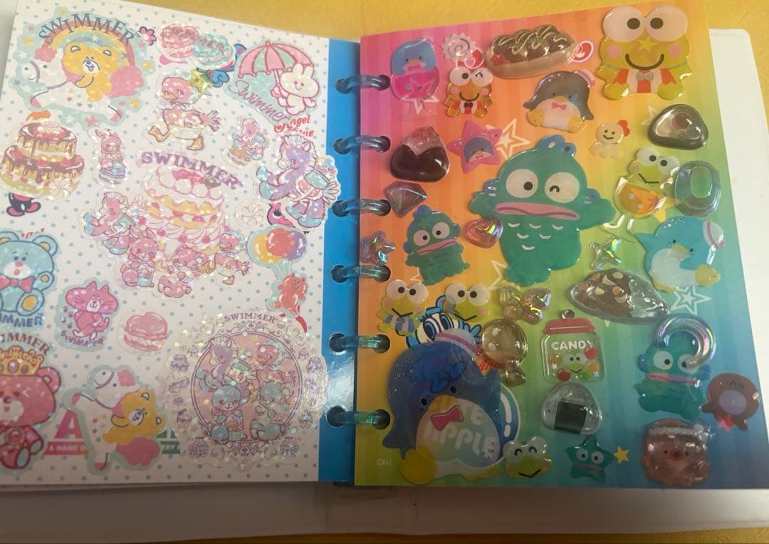 シール手帳とシール端数セット ボンボンドロップシールなど