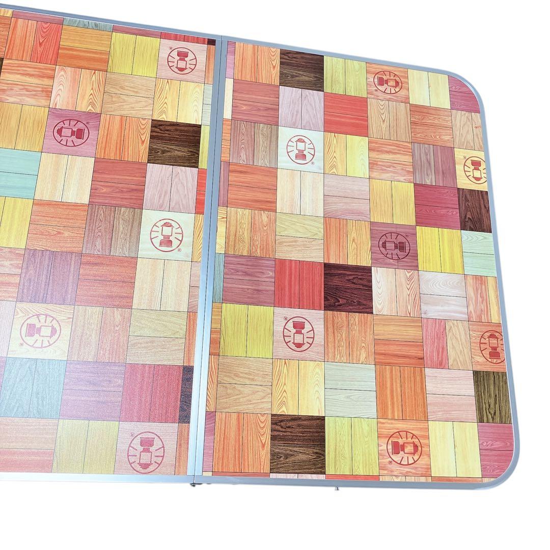 【美品】コールマン ナチュラルモザイクリビングテーブル 140プラス