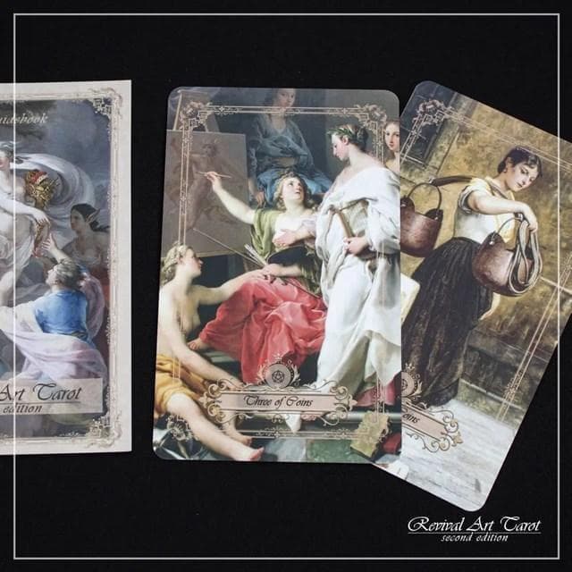 【正規品】神々しい美麗デッキ✨美しい絵画のタロット／リバイバルアート2nd