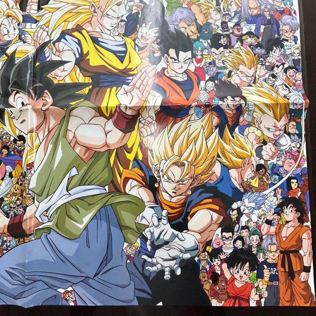 限定品　ドラゴンボール大全集　ポスター 1996年
