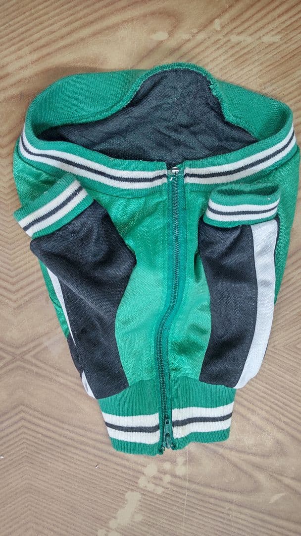 スタジャン 犬服 ストライプデザイン