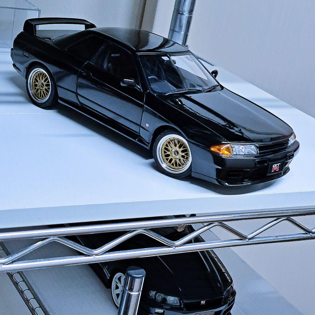 【中古カスタム】 オートアート 1/18 GT-R R32 V-SPEC II