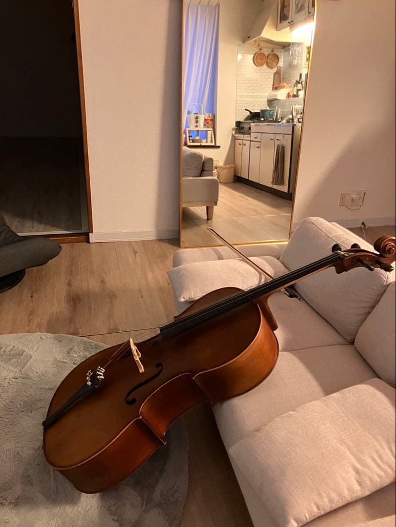 チェロ ブラウン 弓付き　お値下げ交渉可能