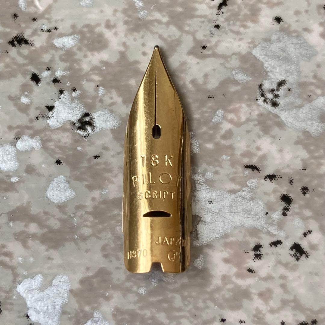 #207 オーバーホール済み 万年筆 PILOT Elite エリート 18k