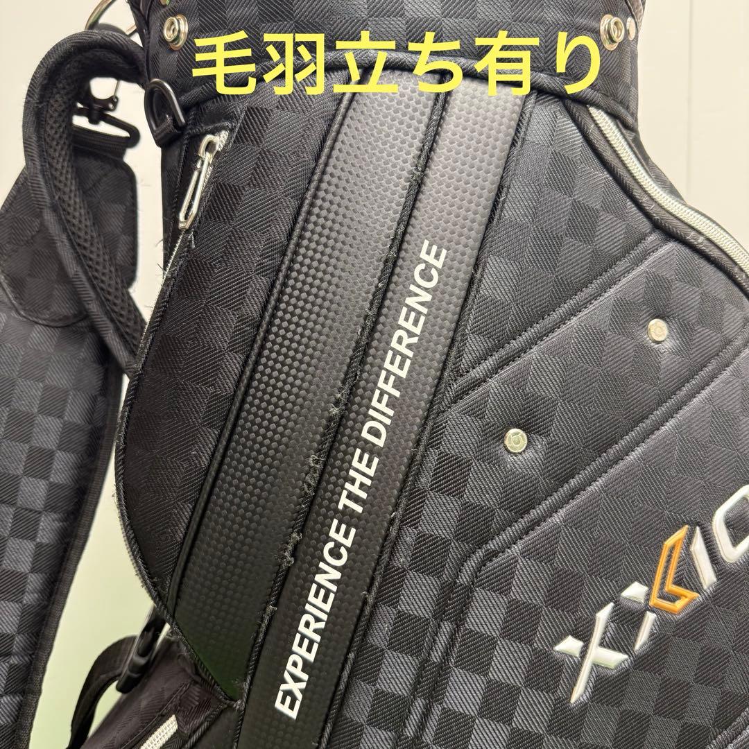 ゼクシオ XXIO ゴルフバッグ　キャディバッグ　9インチ ブラック