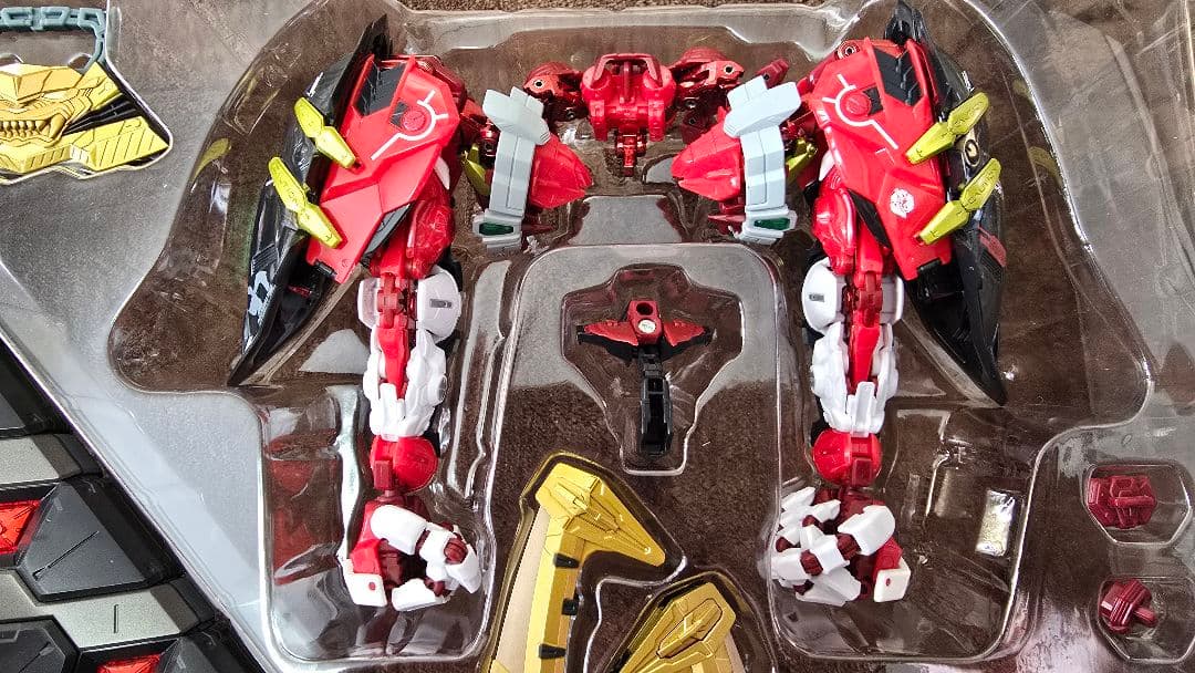 ベ*ル様 L BUILDパワードレッド&150ガーベラ・ストレートオプシ