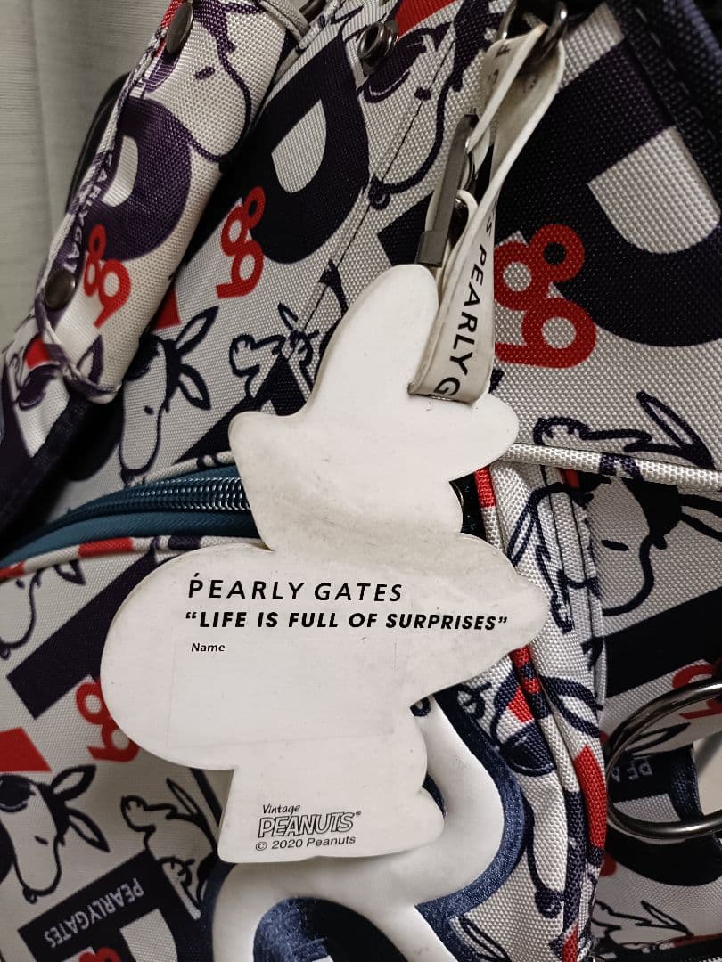 【USED】パーリーゲイツ♪SNOOPY♪キャディバッグ＆アイアンカバー