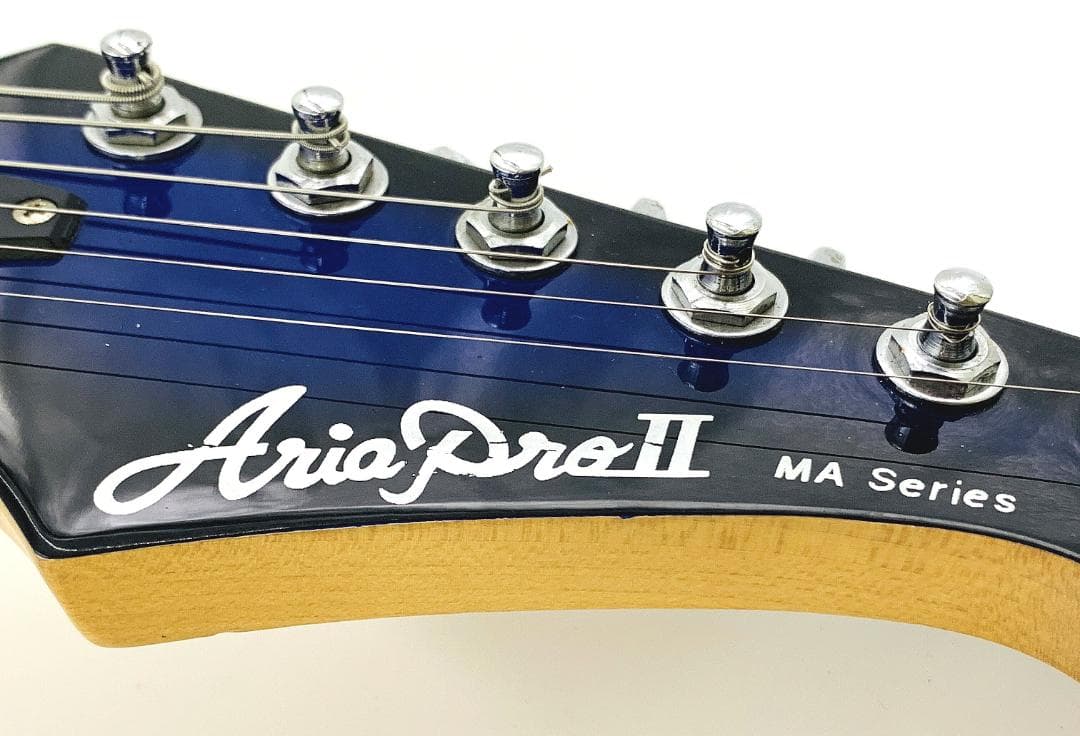 Aria proⅡ MA series ブルーバースト エレキギター【整備品】