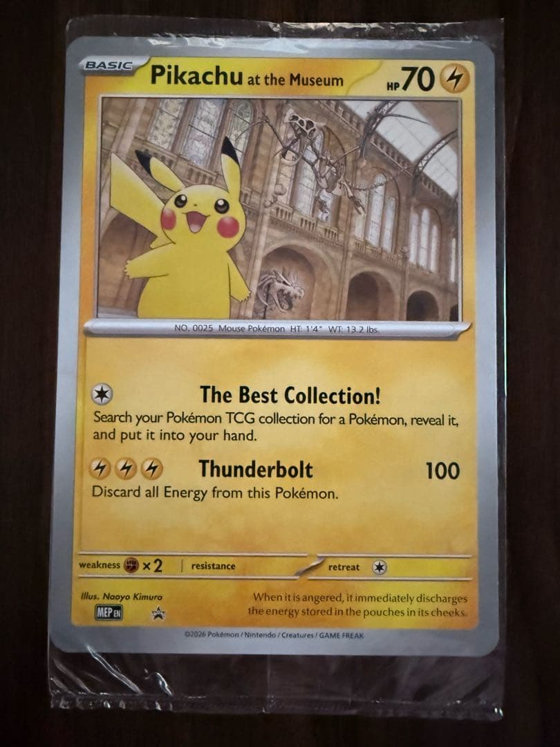 5枚セット！Pikachu at the Museum ピカチュウ ロンドン