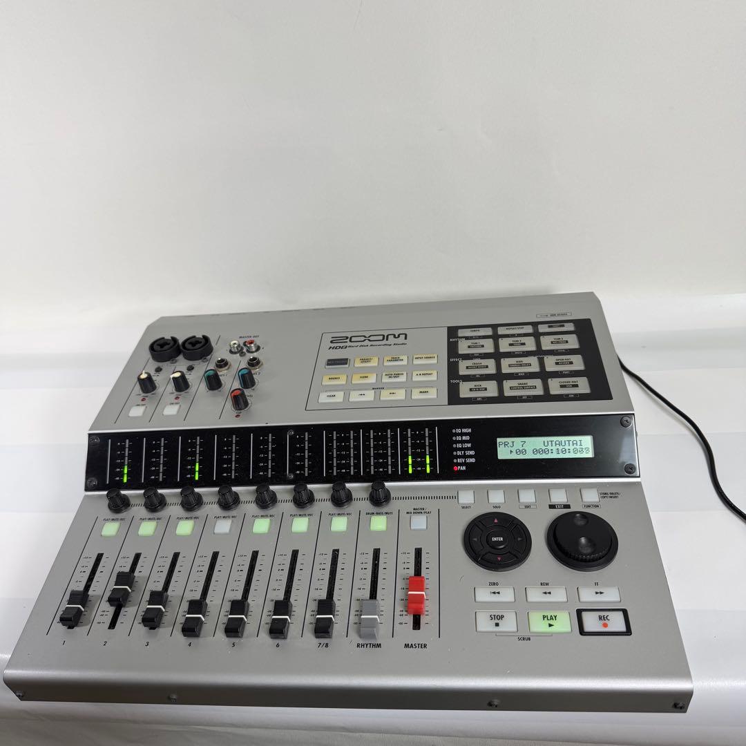 配信機器・PA機器・レコーディング機器 zoom hd8 hard disk recording studio