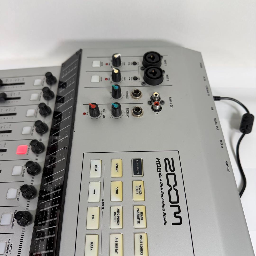 配信機器・PA機器・レコーディング機器 zoom hd8 hard disk recording studio