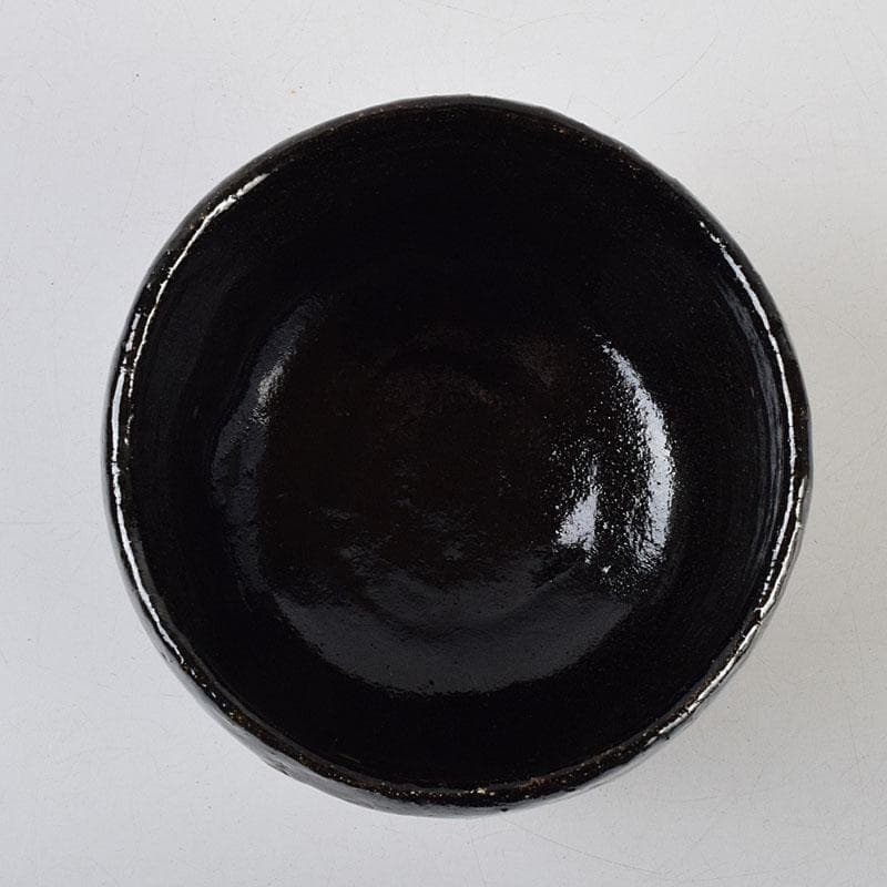 茶道具　楽吉左衛門　黒楽茶碗　時代合わせ箱　V　9097